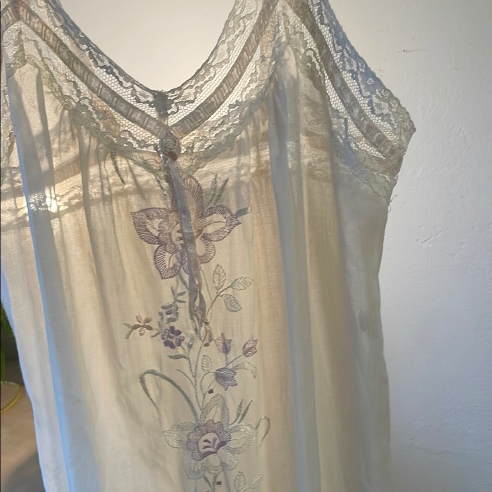 VTG Christian Dior lace chemise